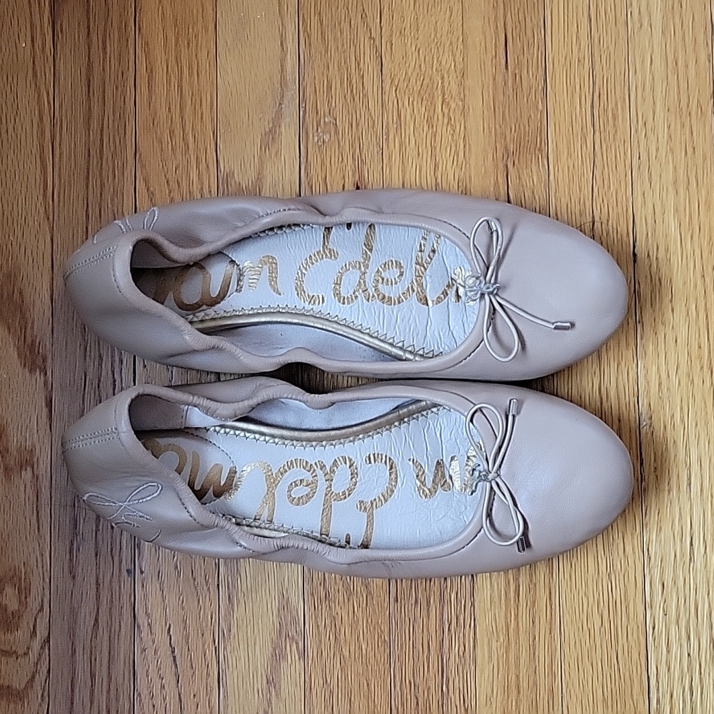 Sam Edelman Felicia Ballet Flat Beige 7.5